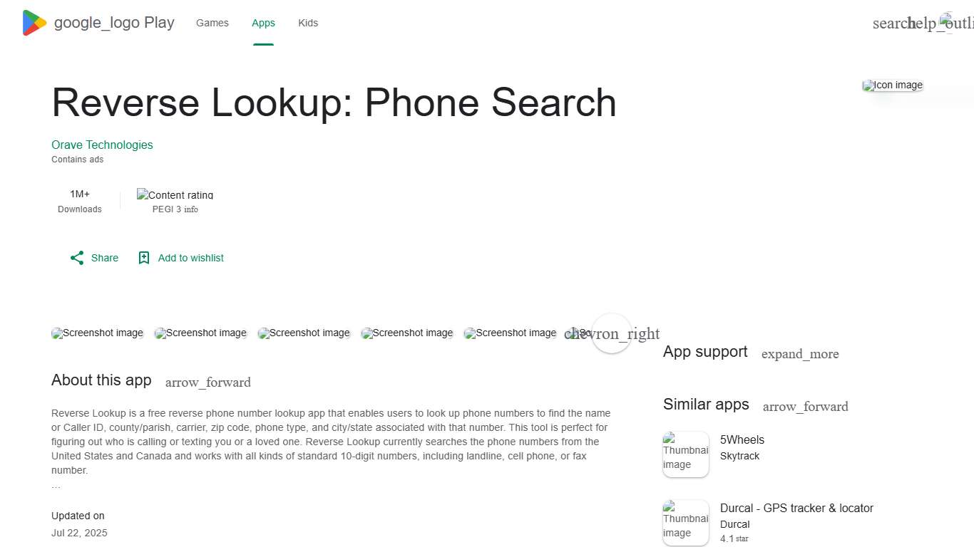 Reverse Lookup: Phone Search - Apps on Google Play