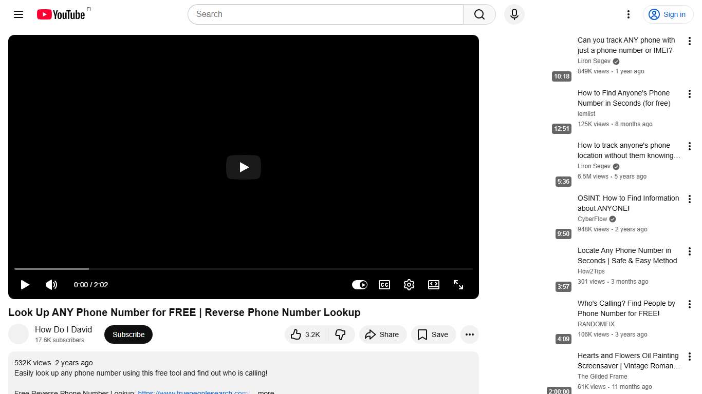 Look Up ANY Phone Number for FREE | Reverse Phone Number Lookup - YouTube